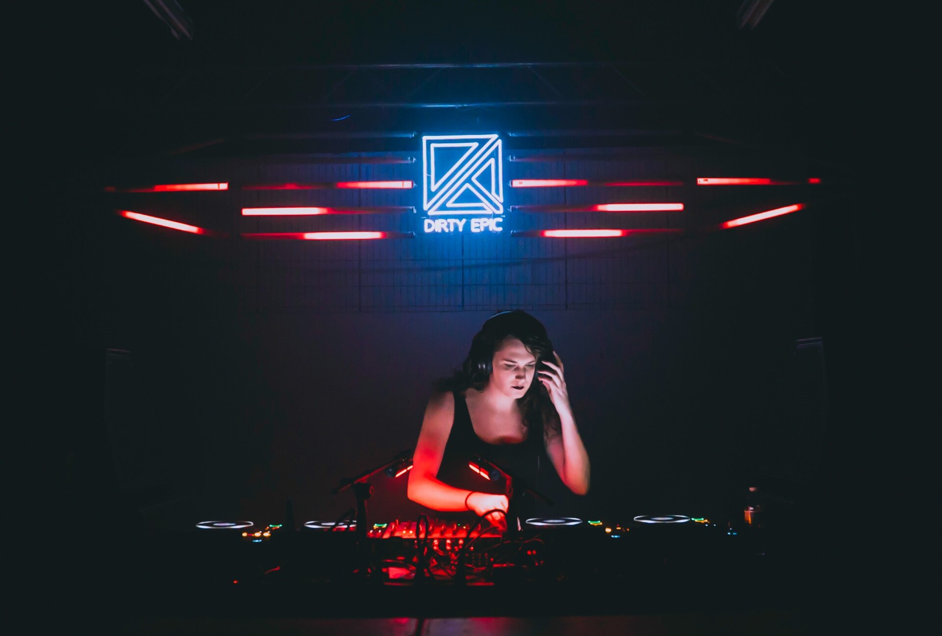 Pr0xima performing at the Dirty Epic Perc Trax showcase in Los Angeles